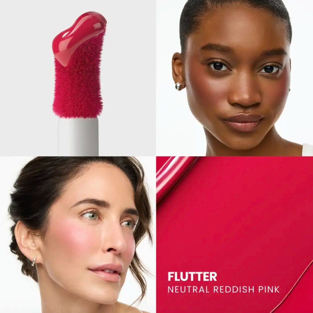 Wonderskin Wonder Blading All-Day Blush Stain | Long-Lasting Liquid Blush (12H Wear) | High Pigment, Blendable, Transfer-Proof | 6 Shades