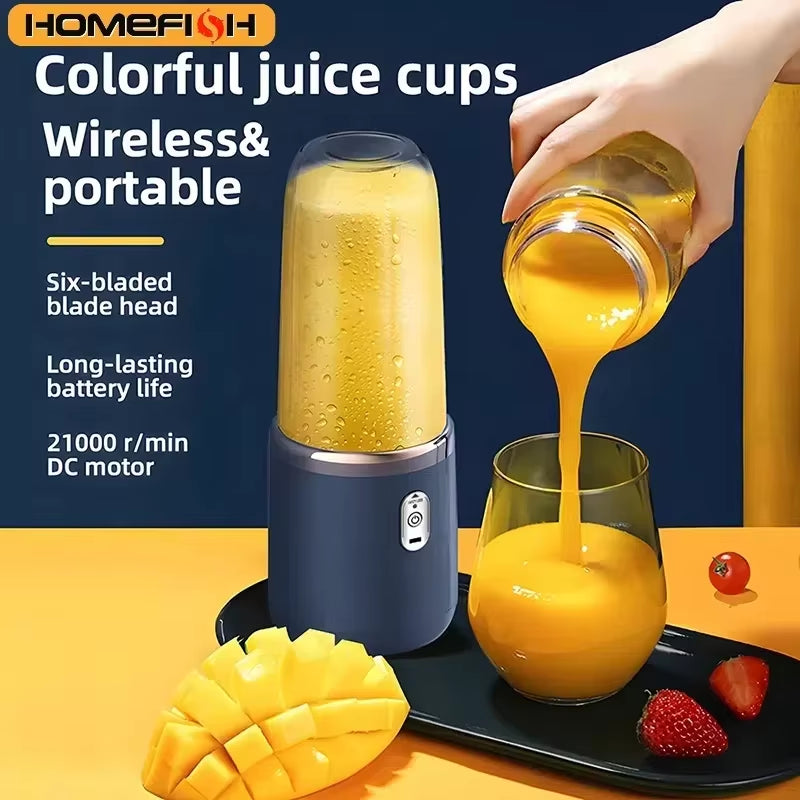 Revolutionary Portable Juice Maker – Your Ultimate Multi-Function Juicer for Smoothies and More!