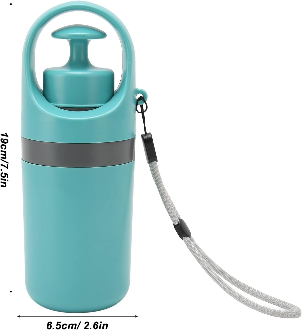 Dog Claw Poop Scooper, Lightweight Portable Poop Scooper with Bag Dispenser Dog Waste Picker Retractable Hanging Strap Pet Waste Scooper for Outdoor Walking