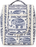 Small Hanging Toiletry Bag Women Travel Makeup Bag Organizer Toiletries Bag for Travel Size Essentials Accessories Cosmetics (Medium, Elephant)