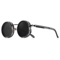 Polarized round Sunglasses ND9 Adjustable Dimming Men Women Retro Punk Men'S Fishing Eyeglasses Outdoor Shades UV400