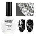 JODSONE Ocean Wave Blooming Gel Nail Polish,16.5Ml Wave White Blooming Liquid for Spreading Effect Wave,High Fluidity Wave Textures for Ocean Wave Nail Art,Diy Nail Art Design,Use with Gel Polish