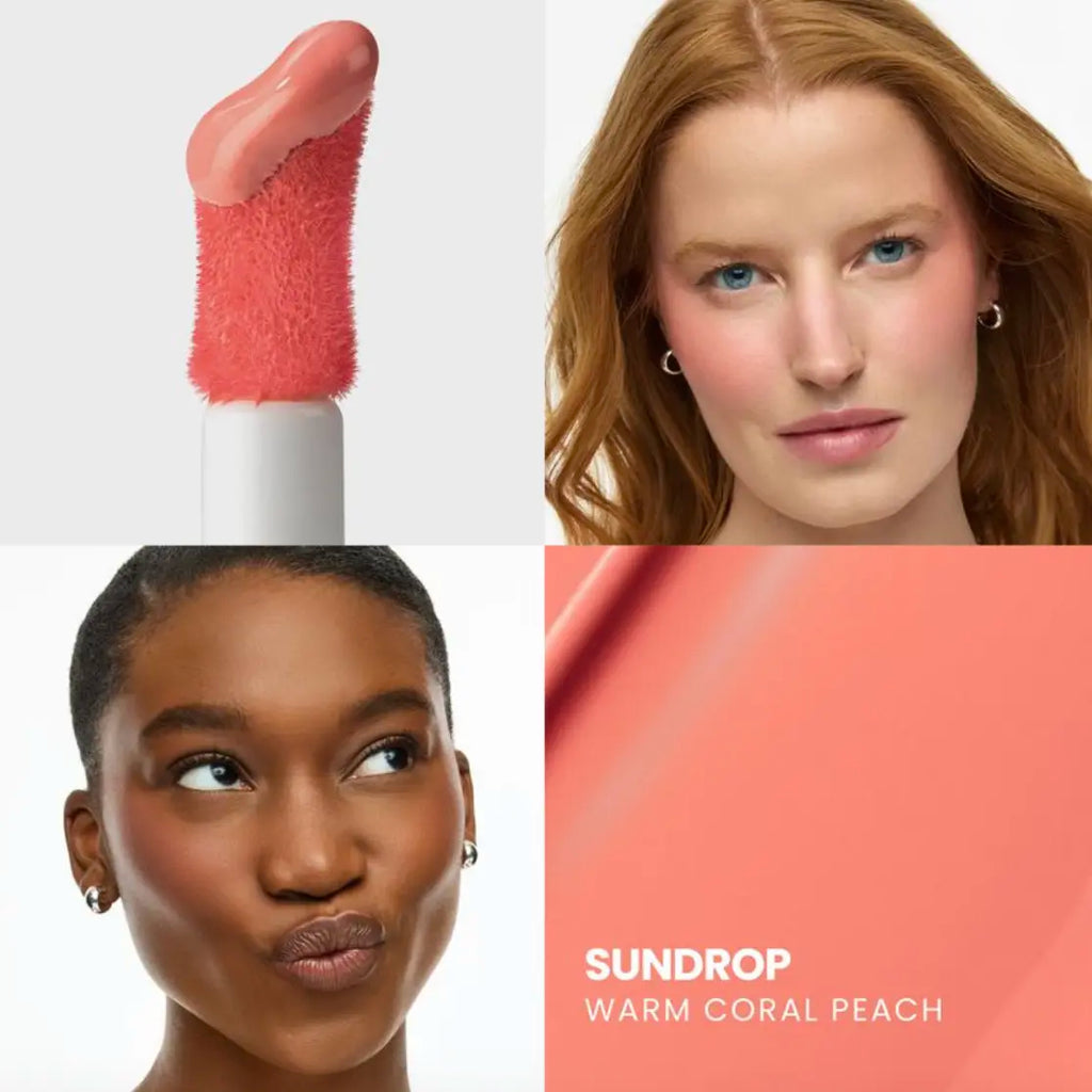 Wonderskin Wonder Blading All-Day Blush Stain | Long-Lasting Liquid Blush (12H Wear) | High Pigment, Blendable, Transfer-Proof | 6 Shades