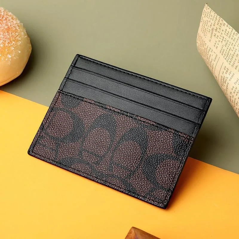 Luxury Design Wallets for Women Multi-Function Card Holder PU Leather Female Small Card Bag Short Women'S Purse