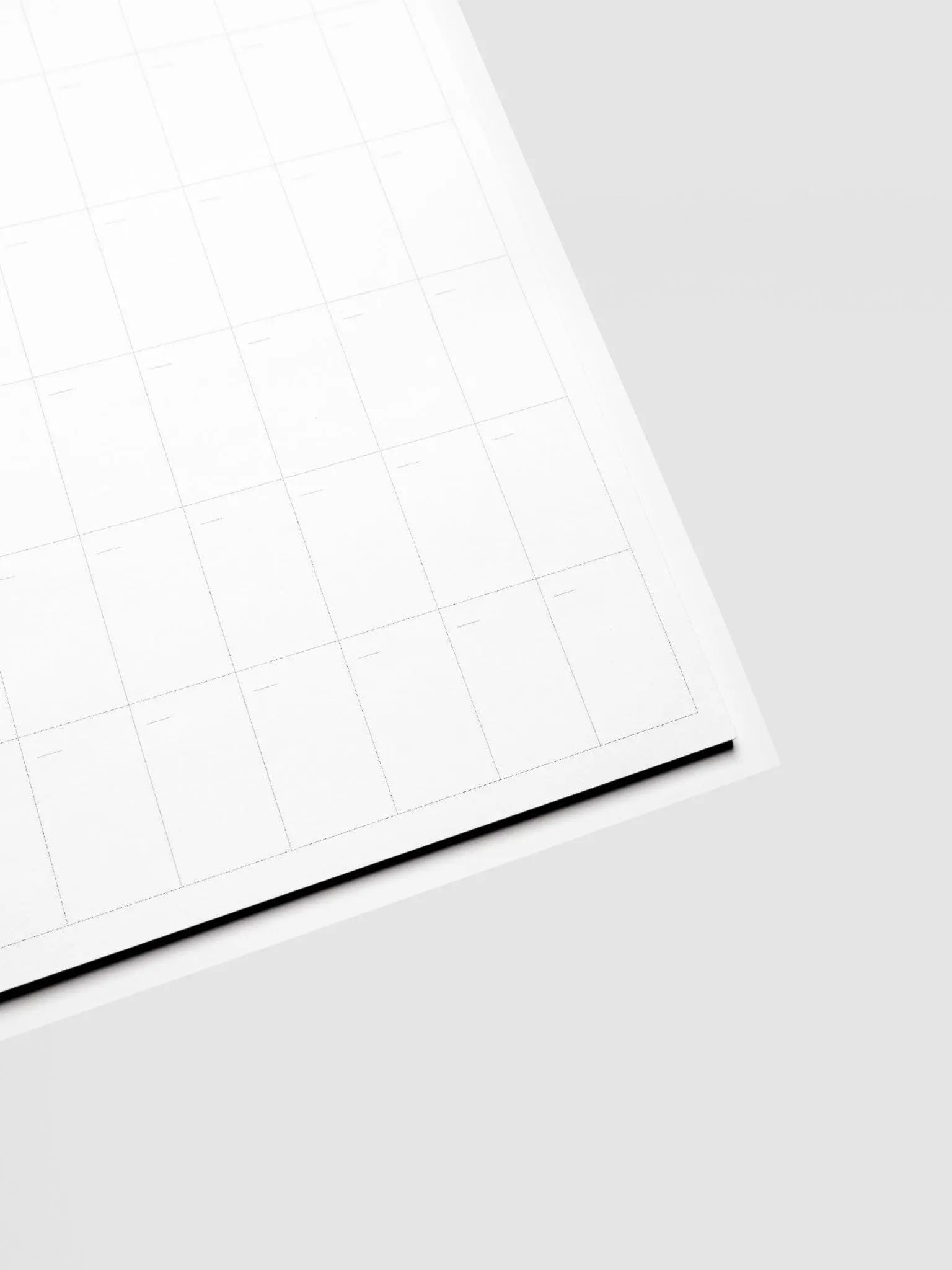 Large Sticky Note Set | Monthly Overview
